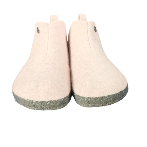 Birkenstock Andermatt Blush Baby Pink Wool Slip-Ons Narrow Fit size 39 - Picture 5 of 7